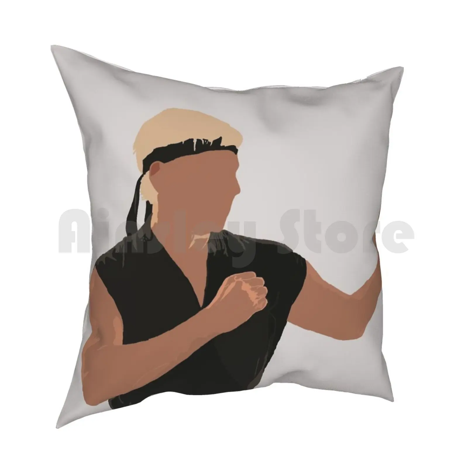 Johnny Lawrence Pillow Case Printed Home Soft DIY Pillow cover Johnny Lawrence Kai Karate Kid William Zabka Karate Movies