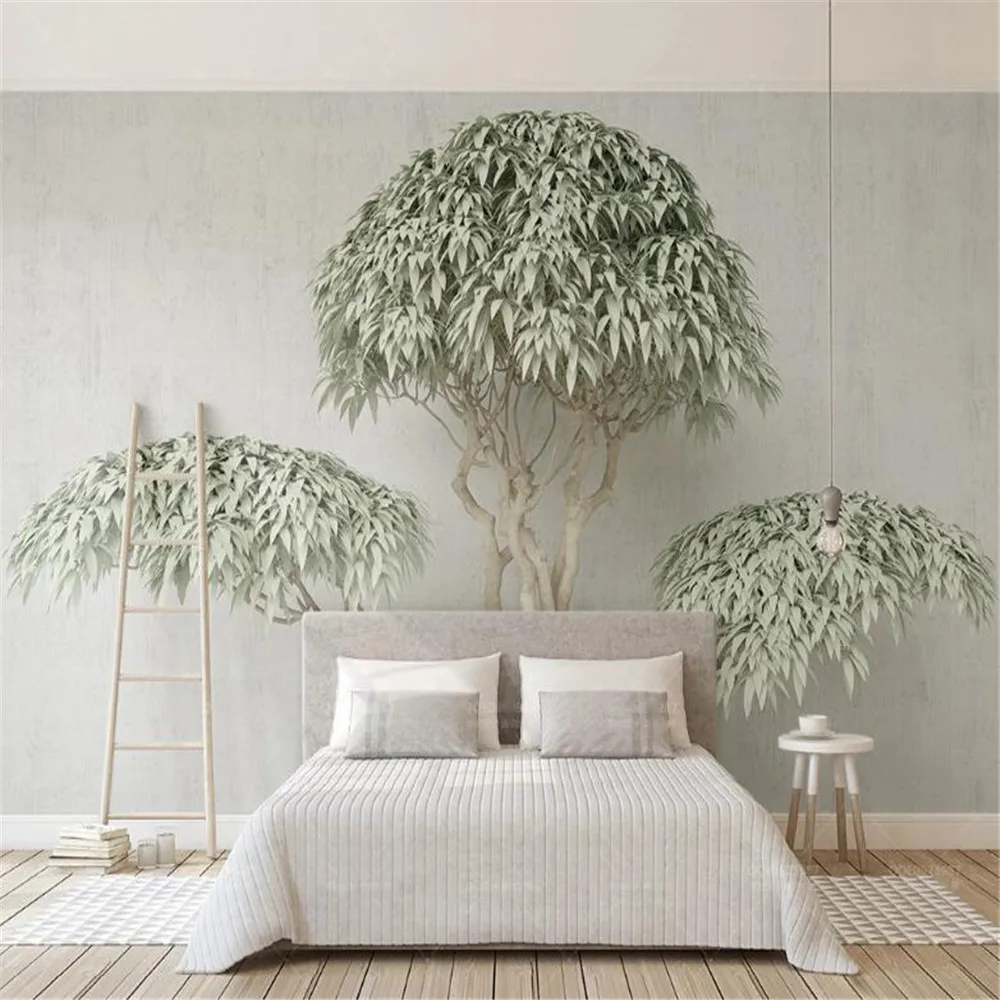 Milofi custom photo wallpaper mural creative a tree modern minimalist 3d stereo TV living room bedroom background wall paper