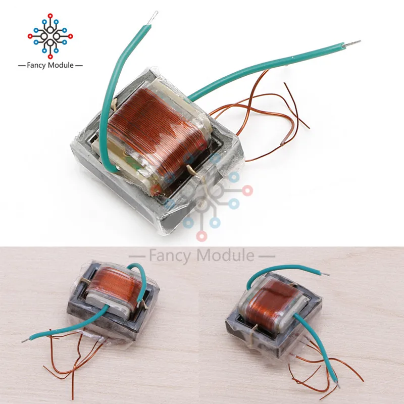 10KV High Frequency High Voltage Transformer Booster Coil Inverter Step Up Boost Transformer for Experiment