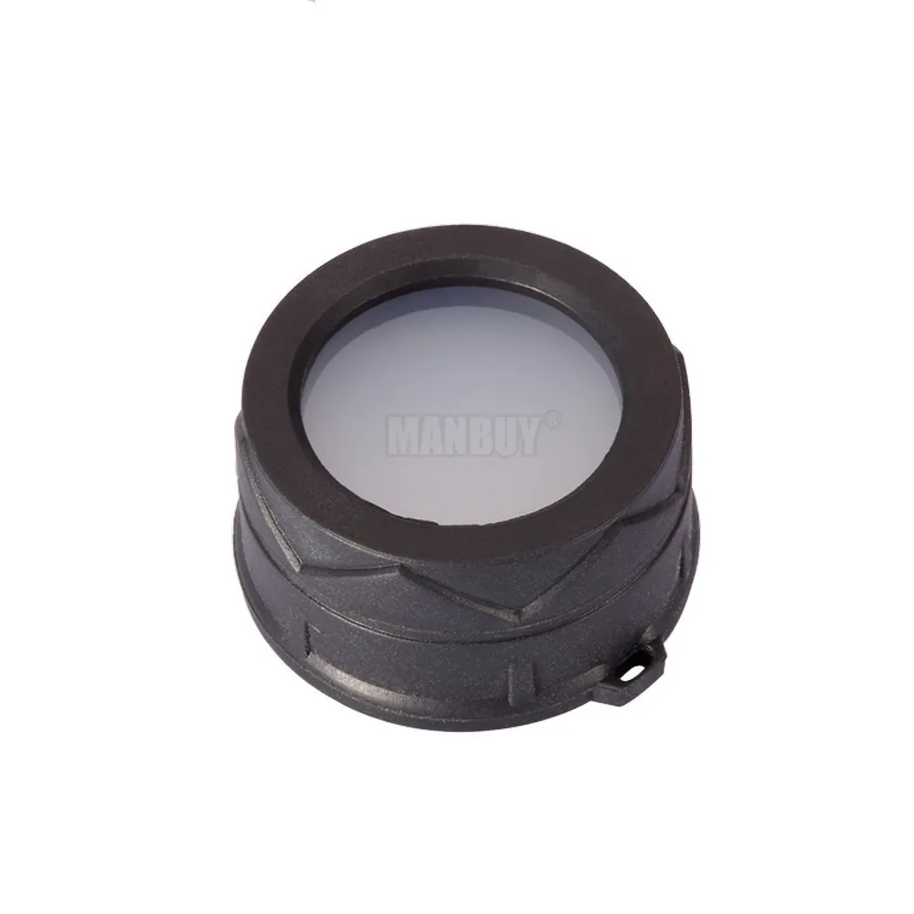 Wholesale NITECORE NFR34 NFG34 NFB34 NFD34 RGB Filter Diffused Mineral Coated Glass Lens For Flashlight Head 34mm EC25 SRT6