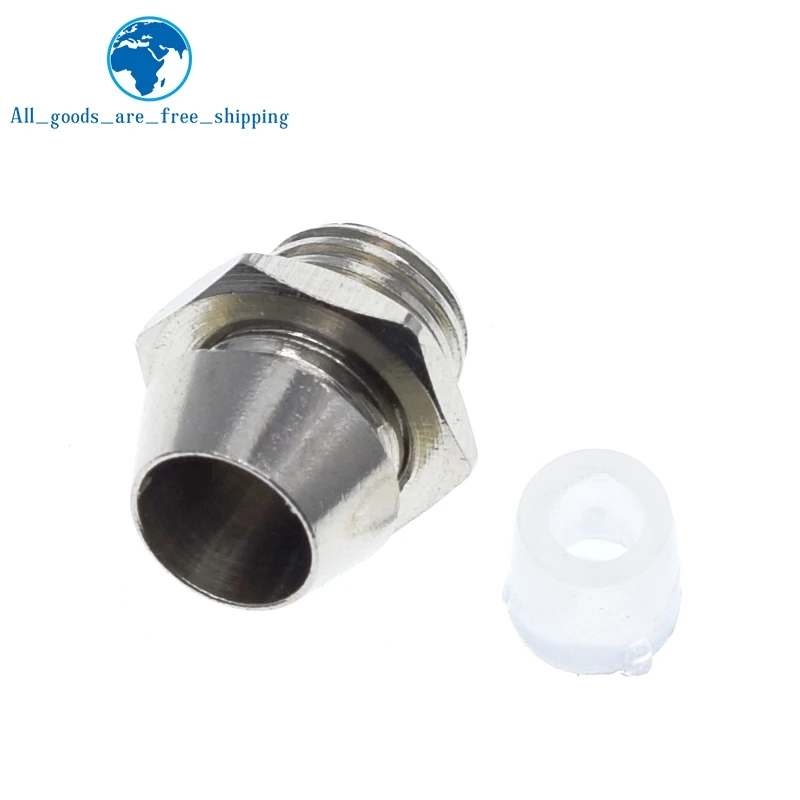 10 Stks/partij Koper Metaal 3Mm 5Mm Light Emitting Diode Led Houder Panel Display Groothandel