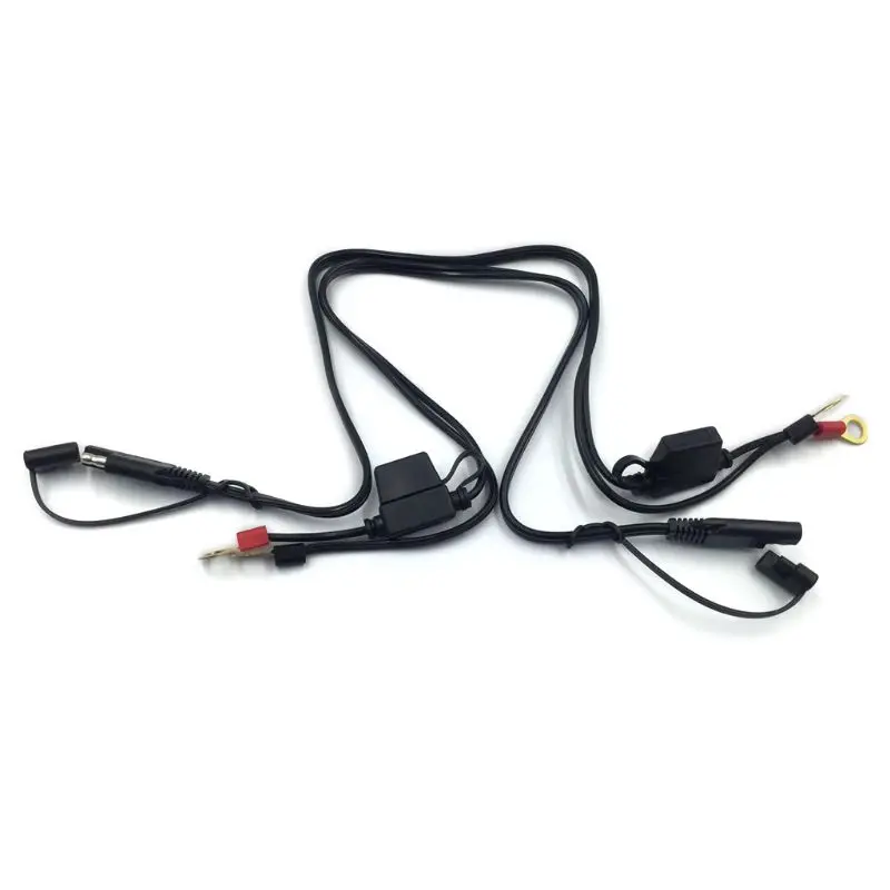 Terminal do carregador de bateria da motocicleta, 12v para sae cabo desconexo rápido, conector de saída da bateria da motocicleta