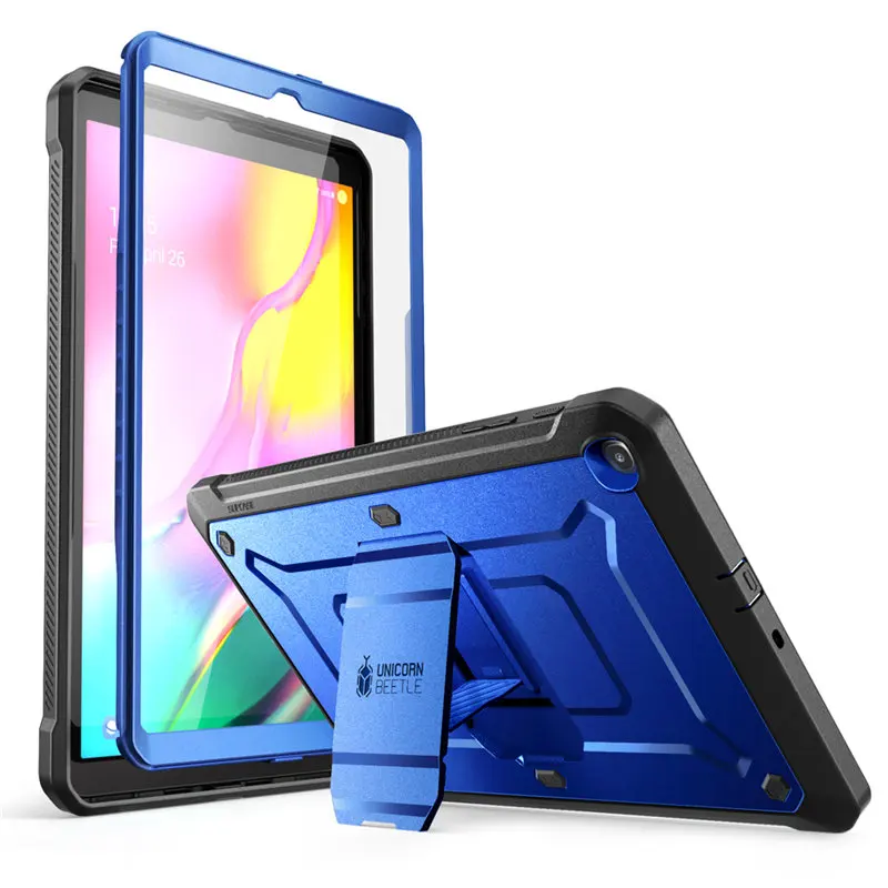 SUPCASE hoesje voor Samsung Galaxy Tab A 10.1 (2019 release) UB Pro robuuste, heavy-duty hoes met ingebouwde screenprotector