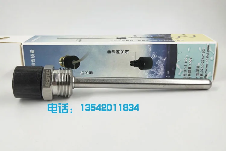 

BT-4-200 BESFUL four-part pipe threaded water tank with waterproof blind pipe-for waterproof temperature probe-200mm