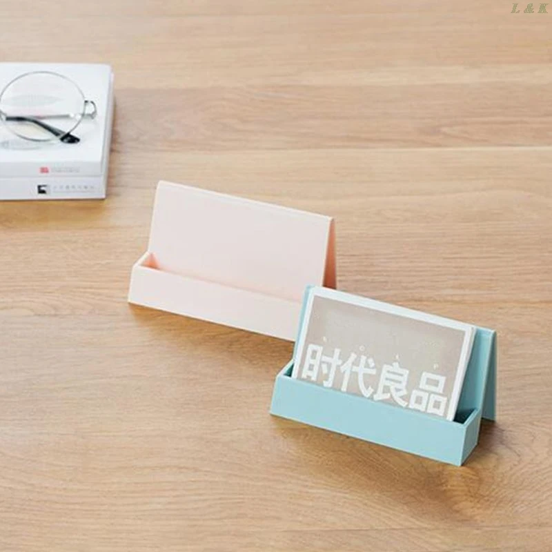 Office Business Name Card Holder Storage Display Stand Rack Table Organizer PXPA