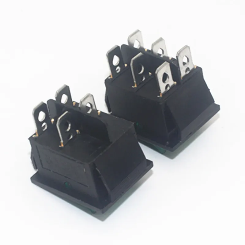 KCD4 Rocker Switch ON-OFF 2 Position 4 Pins / 6 Pins  Electrical Equipment with Light Power Switch 16A 250VAC/ 20A 125VAC