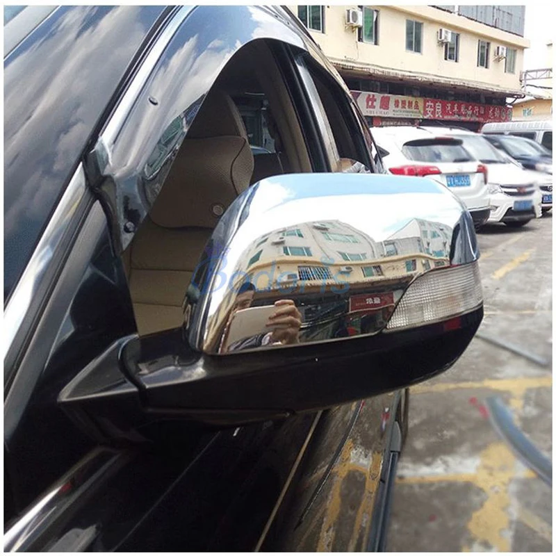 For Honda CRV CR-V CR V 2007 2008 2009 2010 2011 Door Mirror Cover Rear View Overlay Trim Chrome SUV Car Styling Accessories