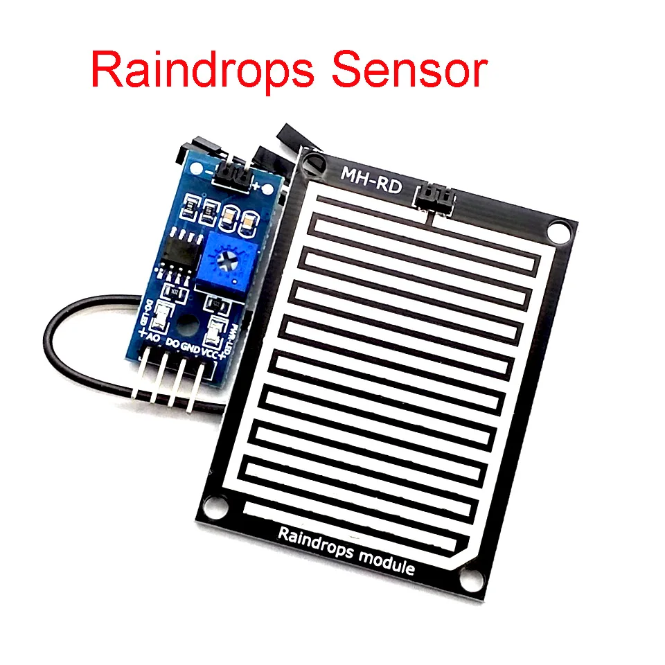 1Set Raindrops Detection Module Raindrops Sensor Module Rain Weather Module Humidity For Uno