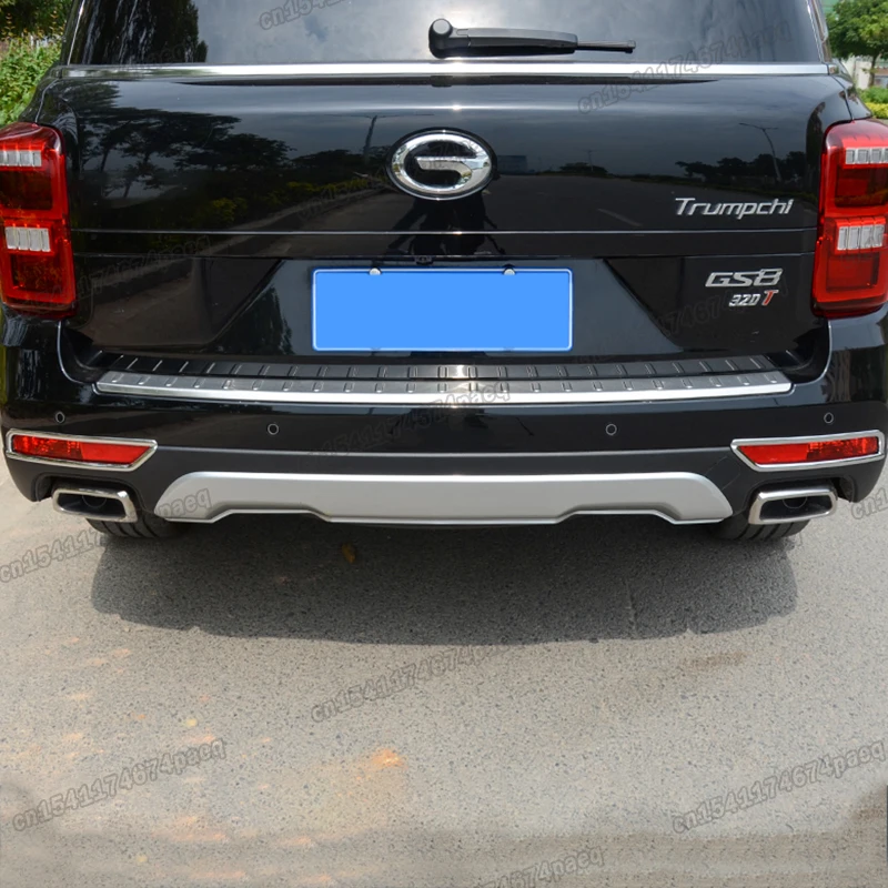 Car Rear Bumper Foglight Frame Decoration for Trumpchi Gac Gs8 2017 2018 2019 2020 2021 Tail Lamp Exterior Accessories Auto