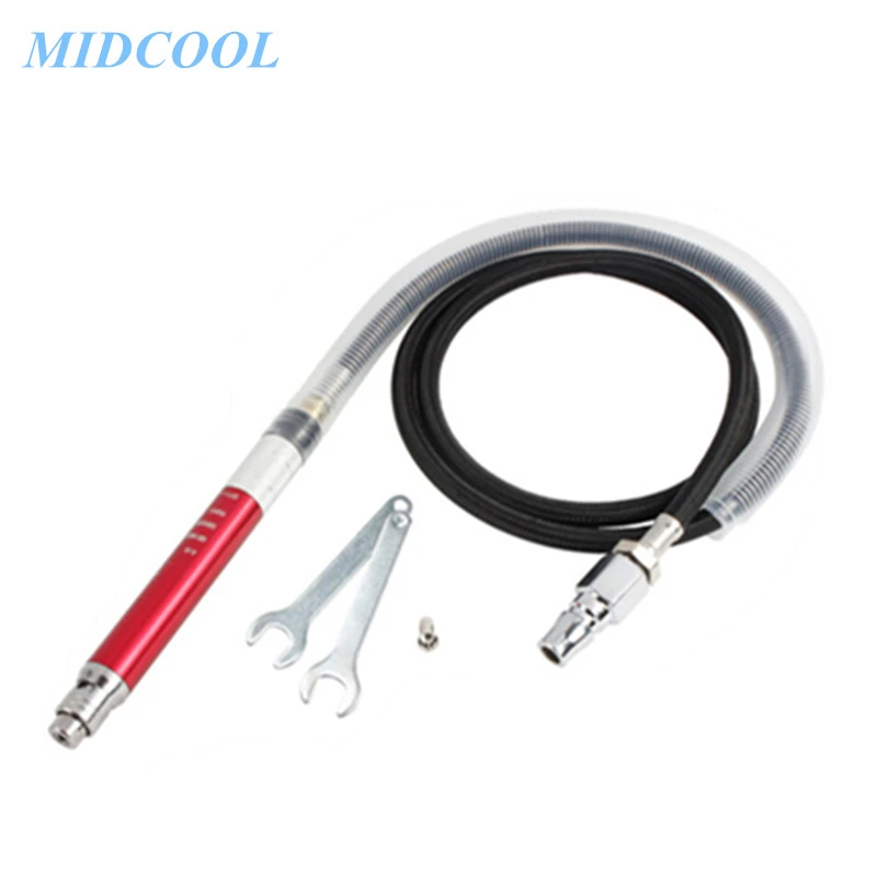 Pneumatic Wind Polishing Grinding Pen Tools Micro Air Grinder Set Engraving Machine Set Tire Repair Trim Sculpture 1/4