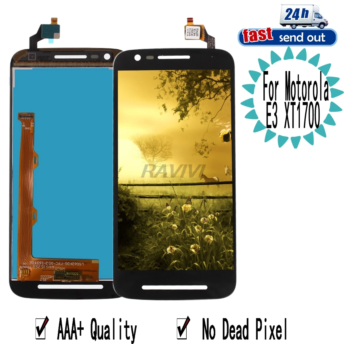 

5.0" LCD For Motorola Moto E3 LCD Display XT1700 XT1706 Screen Digitizer Assembly Replacement For Motorola E3