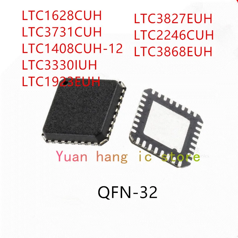 

10PCS LTC1628CUH LTC3731CUH LTC1408CUH-12 LTC3330IUH LTC1923EUH LTC3827EUH LTC2246CUH LTC3868EUH IC