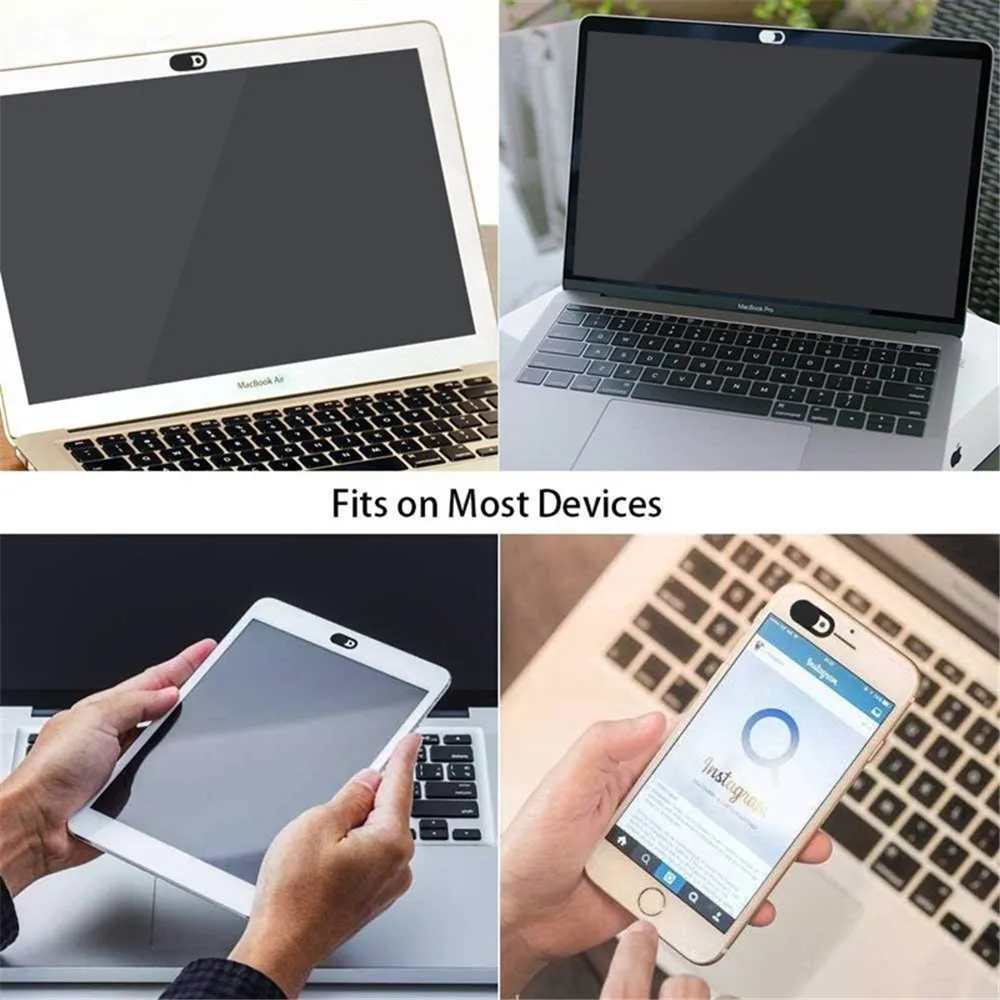 1/5/10/20pcs Webcam Cover Privacy Protective Antispy Cover Sticker For iPad Web Laptop PC Macbook Tablet Lenses Privacy Sticker