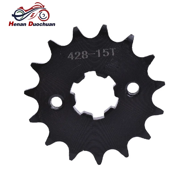 

428 15T 15 Tooth 22mm Front Sprocket Gear Wheel For Yamaha TW125 TW200 TW200T TW200G TW225 TW225E TW 125 200 225 428-15T