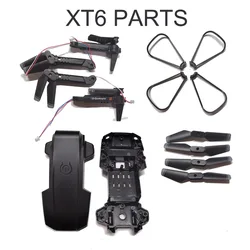 XT6 LS-Quadcopter LSRC Drone Spare Parts Foldable Arm Motor Engines Shell Propeller Guard