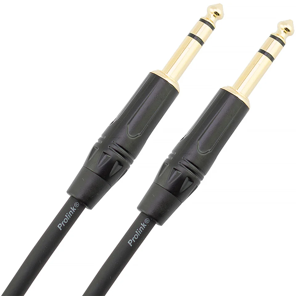 Cable de audio jack de alta fidelidad de 6,35mm, cable equilibrado trs macho a trs macho, utilizado para amplificador mezclador, equipo de audio de alta blindaje
