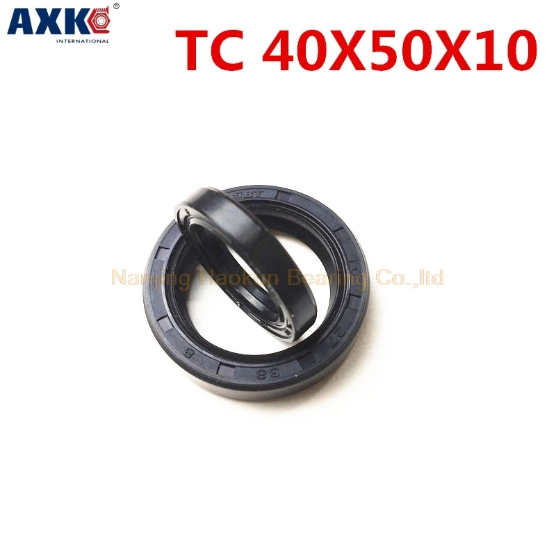 

10pcs Skeleton Oil Seal 40x50x10mm /40x52x8/40x52x12/40x55x8/40x55x12/40x60x12mm TC Type NBR Black Radial Shaft Seal Ring Gasket