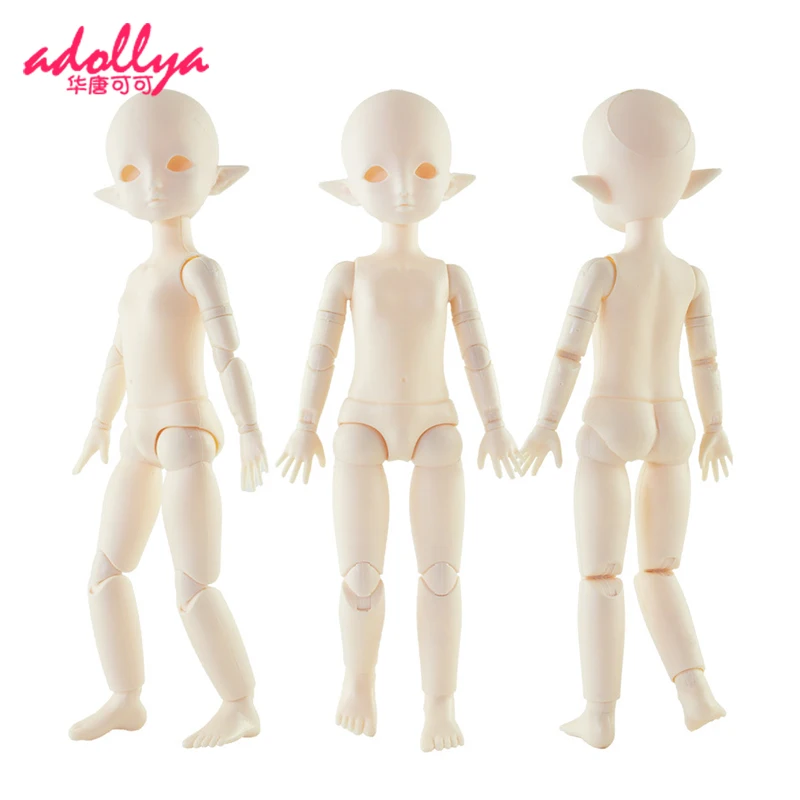 Adollya 1/6 BJD Doll Body 30cm 16 giunti mobili giocattoli per ragazza snodo sferico bambola girevole elfi bambola nuda per ragazze