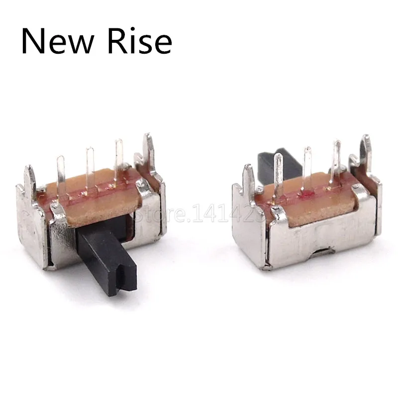 20Pcs SK12D07 Toggle switch 3Pin PCB 2 Position 1P2T SPDT SK12D07VG5 Handle height 5 mm Miniature Slide Switch Side Knob