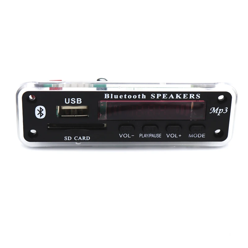 Carte décodeur MP3 WMA sans fil Bluetooth 12V, Module Audio USB TF, Radio musique, lecteur MP3, télécommande pour accessoires de voiture