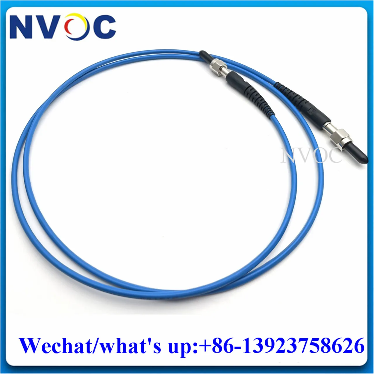 

SMA905-FC Silica Ceramic/Metal Quarts Ferrule Fiber Simplex SX 300um 400um 2/3/5M,Armored Fibre Optic Patch Cord Cable Jumper