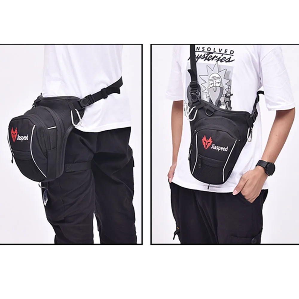 

2020 Fashion Motorcycle Drop Leg Bag Hip Bum Fanny Pack Waterproof Motorcycle Bag Outdoor Casual Waist Bag Motorcycle bike Bag