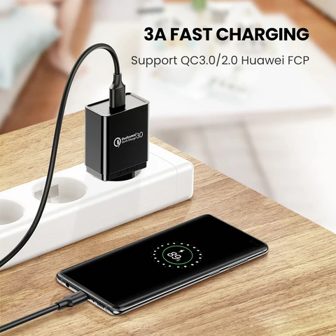 UGREEN USB-C Кабель 5Gbps 3A 18W для iPhone, iPad, Samsung, M2 SSD — изображение продукта