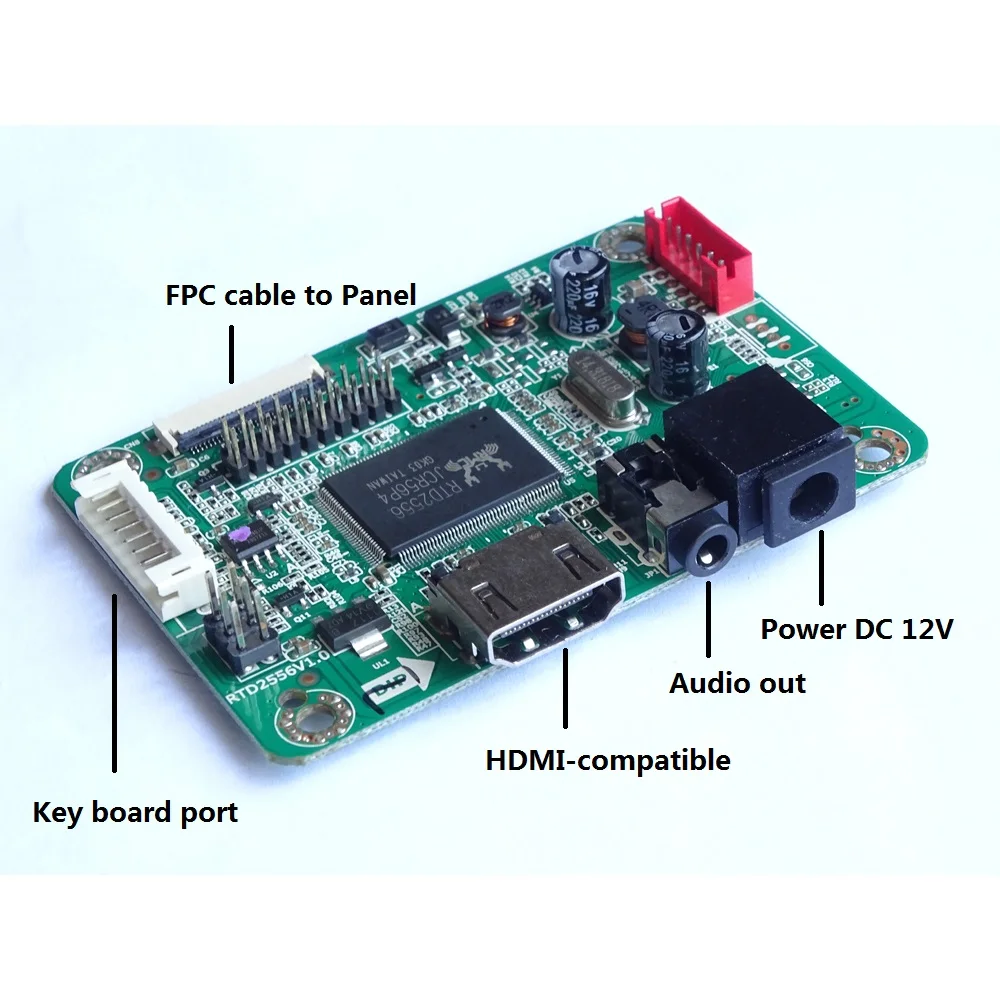 Mini pantalla de placa controladora EDP LED LCD VGA compatible con HDMI para cable de monitor de 14,0 "HB140FH1-401/HB140FH1-301 1920X1080