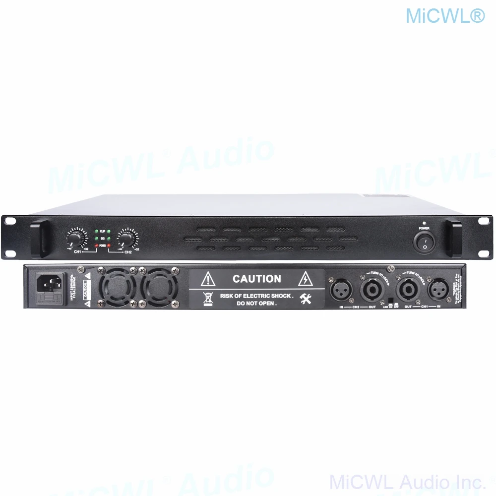 2 Channel Digital Power Amplifier 2600 Watt high-power Digital Power AMP 2600W Dual Channel