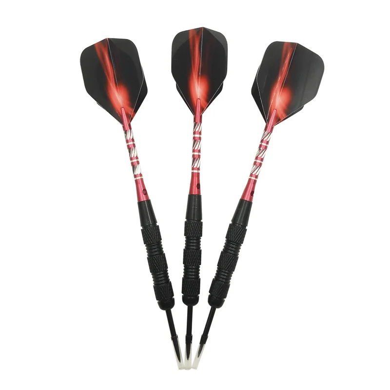 

Darts 3Pcs New Steel Tip Darts 20g Professional Sports Steel Pointed Darts Red Aluminium Alloy Dart Shafts Flight Dardos