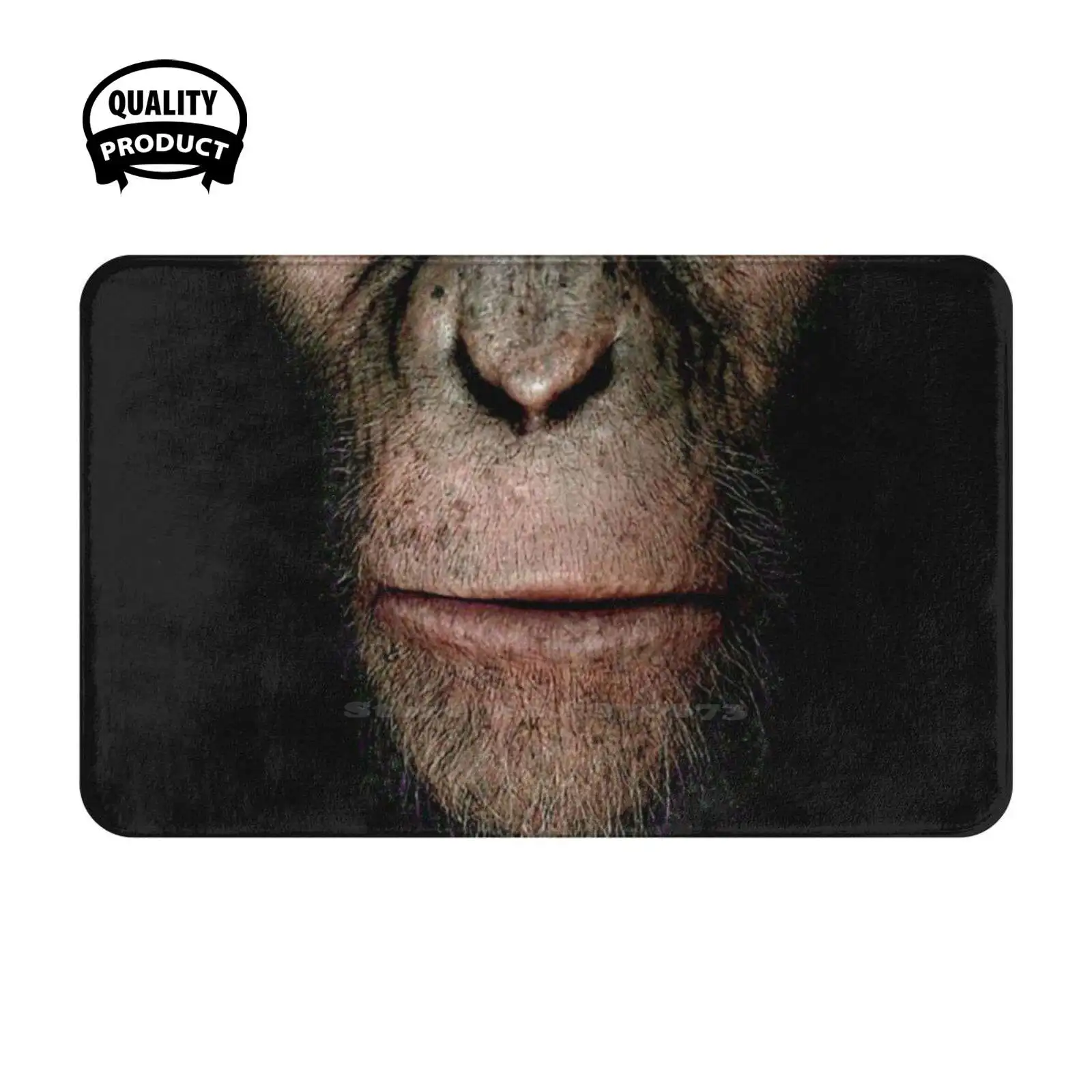 Monkey Face Mask | Gorilla Face Mask | Cute Anti Dust Pollution Mask Soft Cushion Home Carpet Door Mat Car Rug Monkey Ape