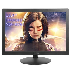 15.4 Inch pc monitor 1440X900 Lcd Display compatible VGA HDMI 13.3″1366X768 Gaming monitor for Desktop Computer monitor