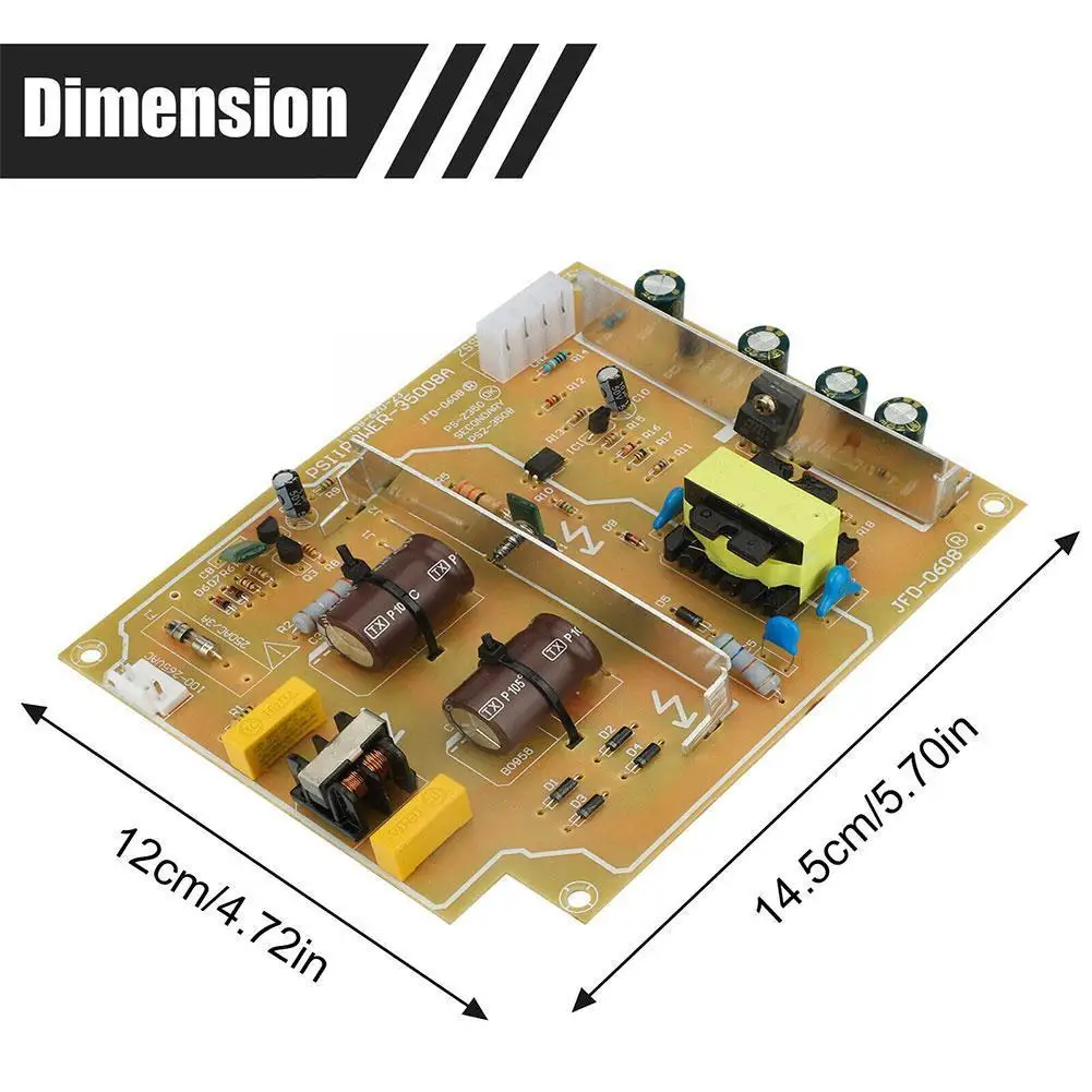 Power Supply Board for PS2 Fat Console 30000 to 39000 Built-in PowerSupply Board Transformer 110V-220V Universal V8Y7