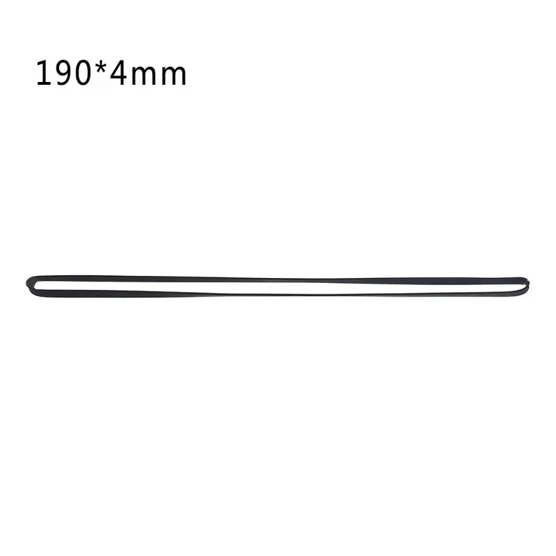 5mm 와이드 턴테이블 고무 벨트 교체 플랫 드라이브 벨트, 비닐 레코드 플레이어 포노 벨트 구동 턴테이블 드롭 배송