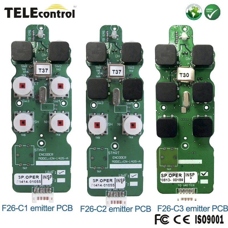 

Telecontrol 6 keys crane radio remote control transmitter emitter PCB or CPU Circuit board for F26-c1 F26-C2 F26-C3