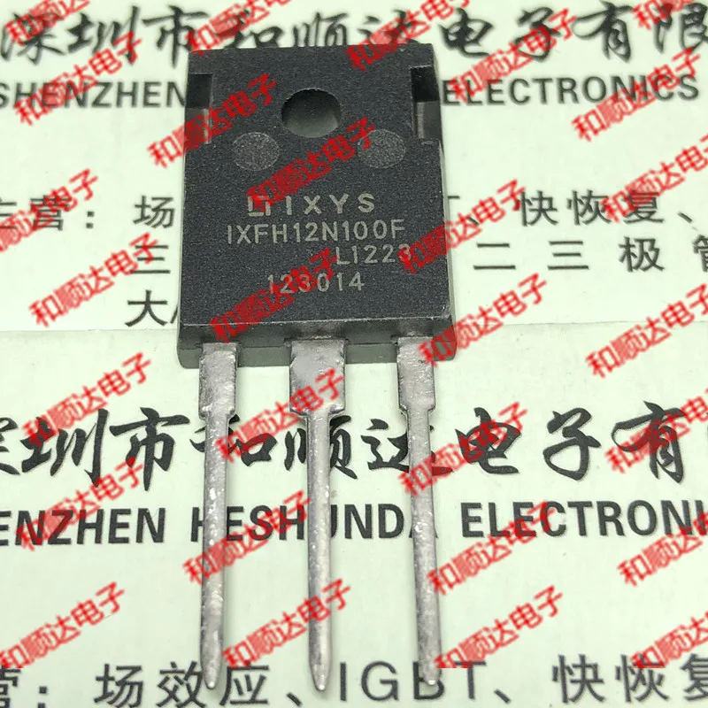 10 Stks/partij IXFH12N100F Nieuwe Voorraad Om-247 1000V 12A