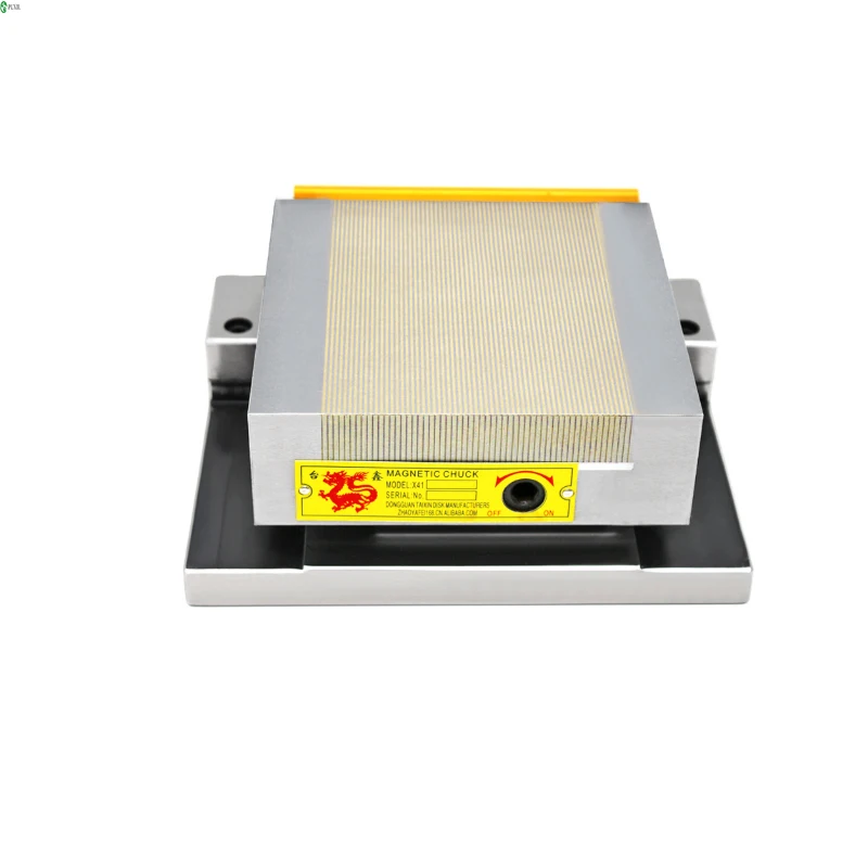 ความแม่นยําสูง Strong Magnetic Force เครื่องบดพื้นผิวแม่เหล็กถาวร Chuck เครื่องบด Disk Magnetic Chuck (100*175)