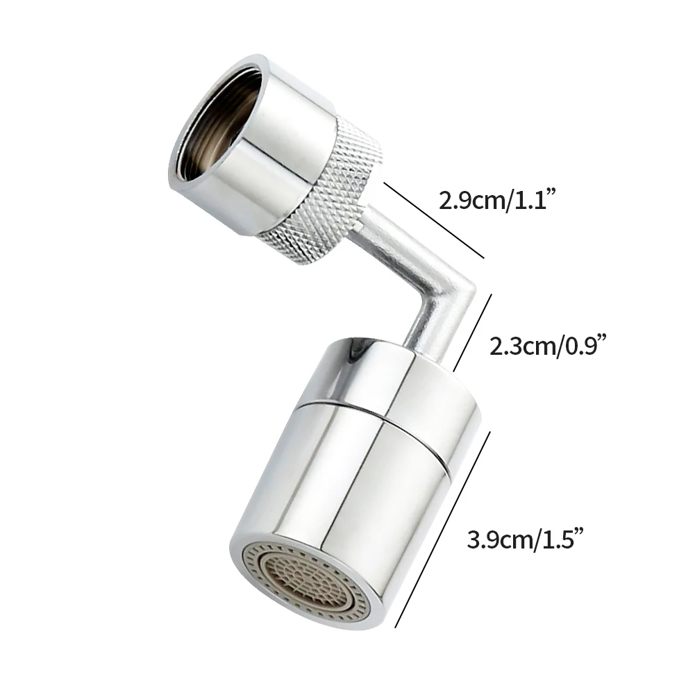 720 ° drehbare Universal Splash Filter Wasserhahn Extender Anti-Splash Tap Wasserhahn Sprayer Kopf Adapter