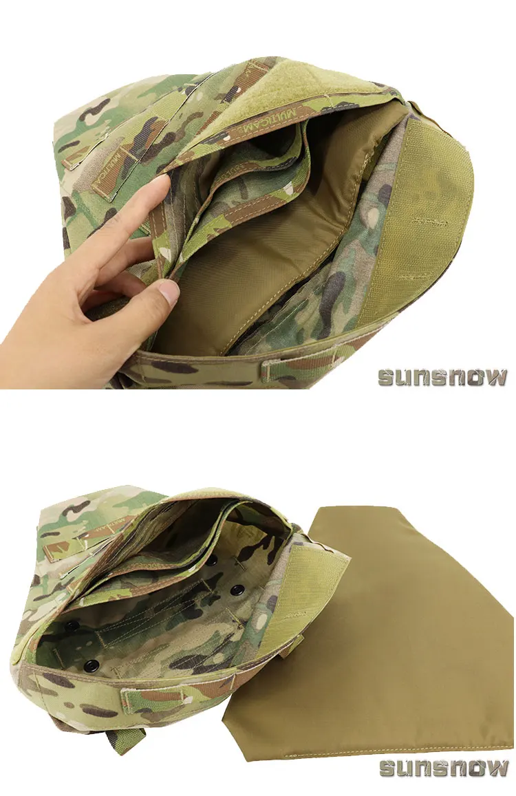Tactical Vest Crotch Protection Outdoor Sports Protection Baffle Bag  Lap Panel
