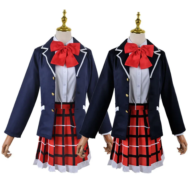 Takanashi Rikka Cosplay Costume Love Chunibyo Other Delusions Dekomori Sanae Cosplay JK Uniform Women Girls Halloween Suit