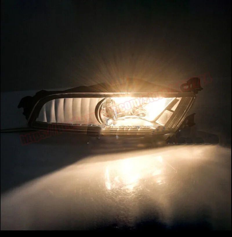 2PCS 1 PAIR Front Fog Lights Bumper Lamps For HONDA CR-V CRV 2015-2016 w/Bulbs Assembly