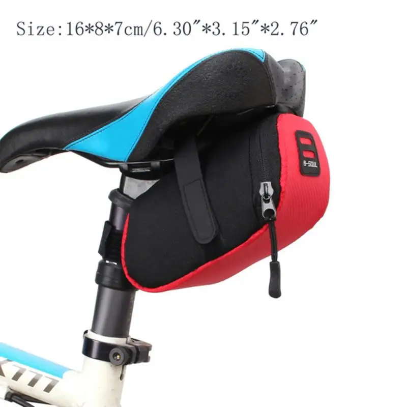 Bicycle Waterproof Saddle Bag Bike Under Seat Storage Saddle Bag Seat Cycling Sports Tail Rear Pouch Bag Saddle Accessories