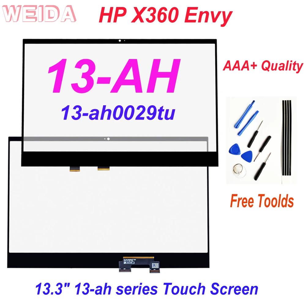 13.3 Inch Touch Replacement For HP X360 Envy 13 AH 13-ah series Touch Screen Digitizer 13- AH 13-ah0029tu Not LCD