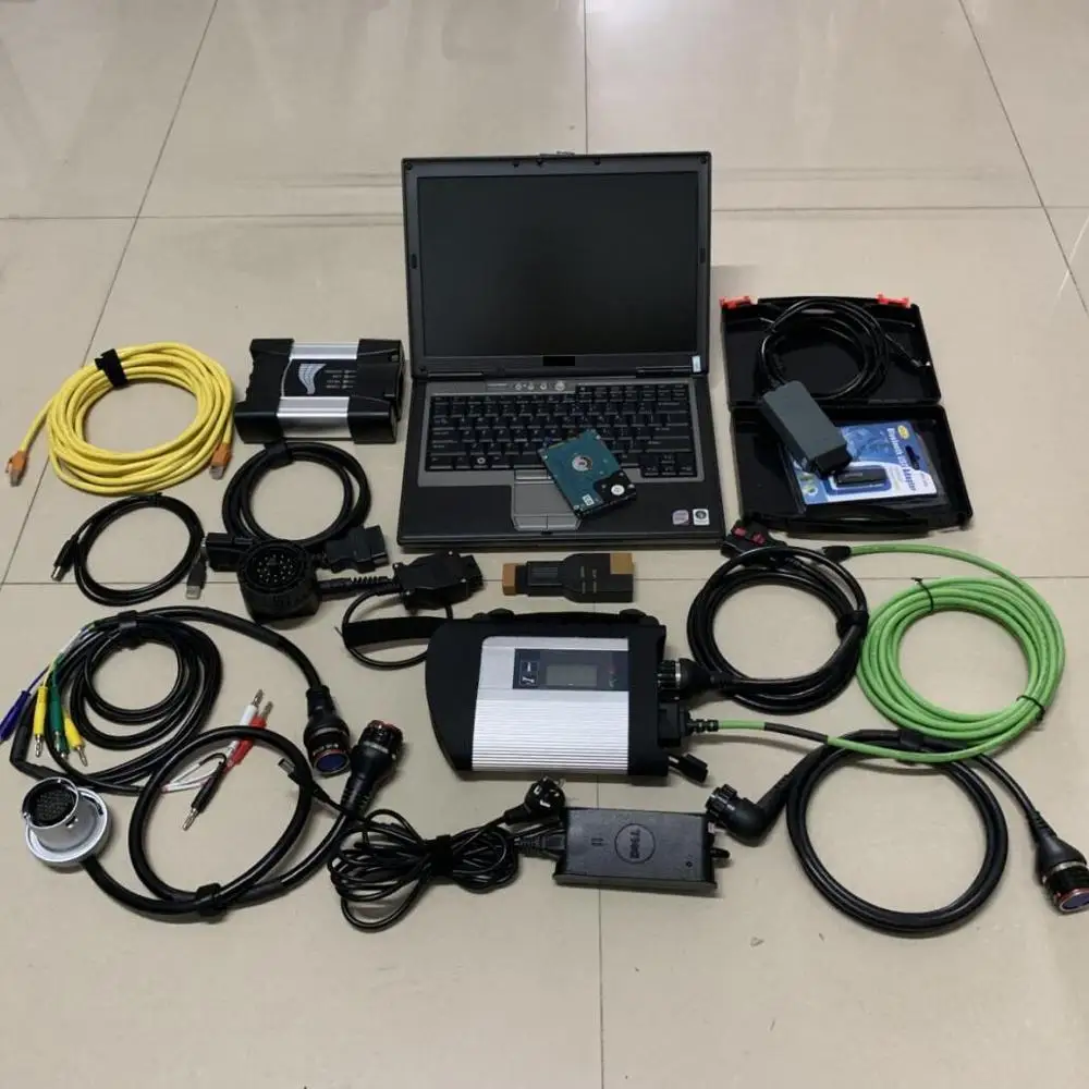 

Mb Star c4 SD FOR BM*W Icom Next 5054a 3in1 Diagnostic Tool Installed 2TB Hdd Newest Software in d630 Laptop Ready to Use