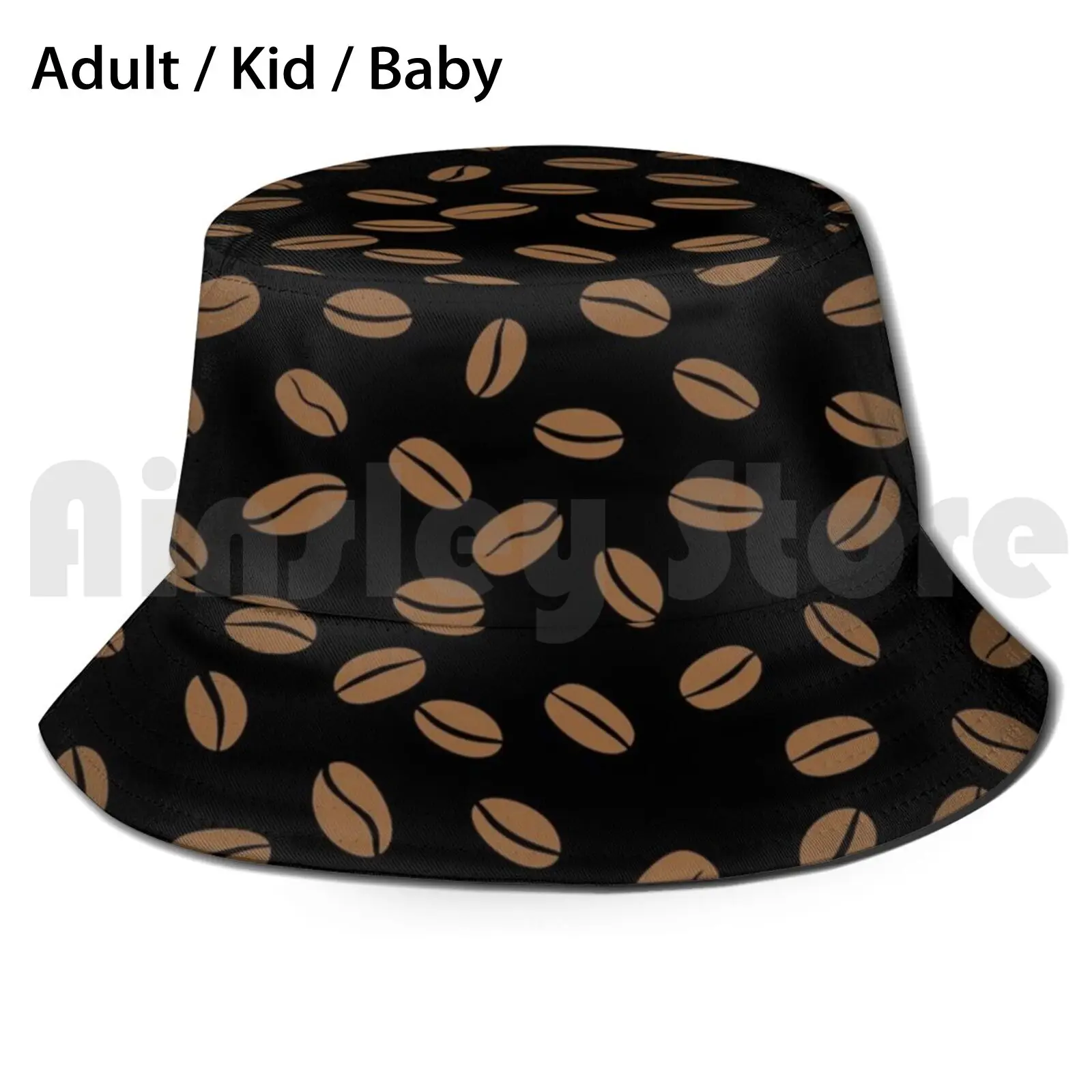 Dark Coffee Bean Sun Hat Foldable UV Protection News Social Distancing New Normal Donald Trump