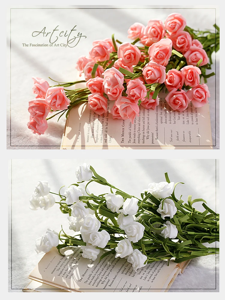 Искусственные розы в винтажном стиле, украшение для стола, цветы для косметики, винный фон для фотосъемки, фотография, фото