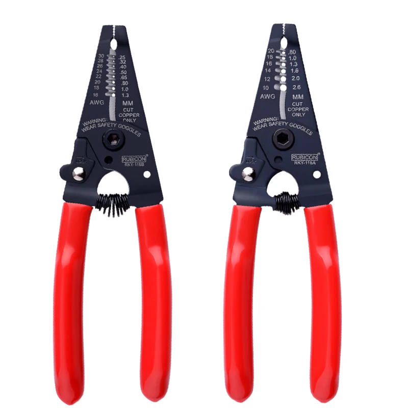 

16-30 AWG Wire Stripper Cutter Hand Tool Wire Stripping Plier Tools 10-20AWG Cable Peeling Electrician Repair Tools