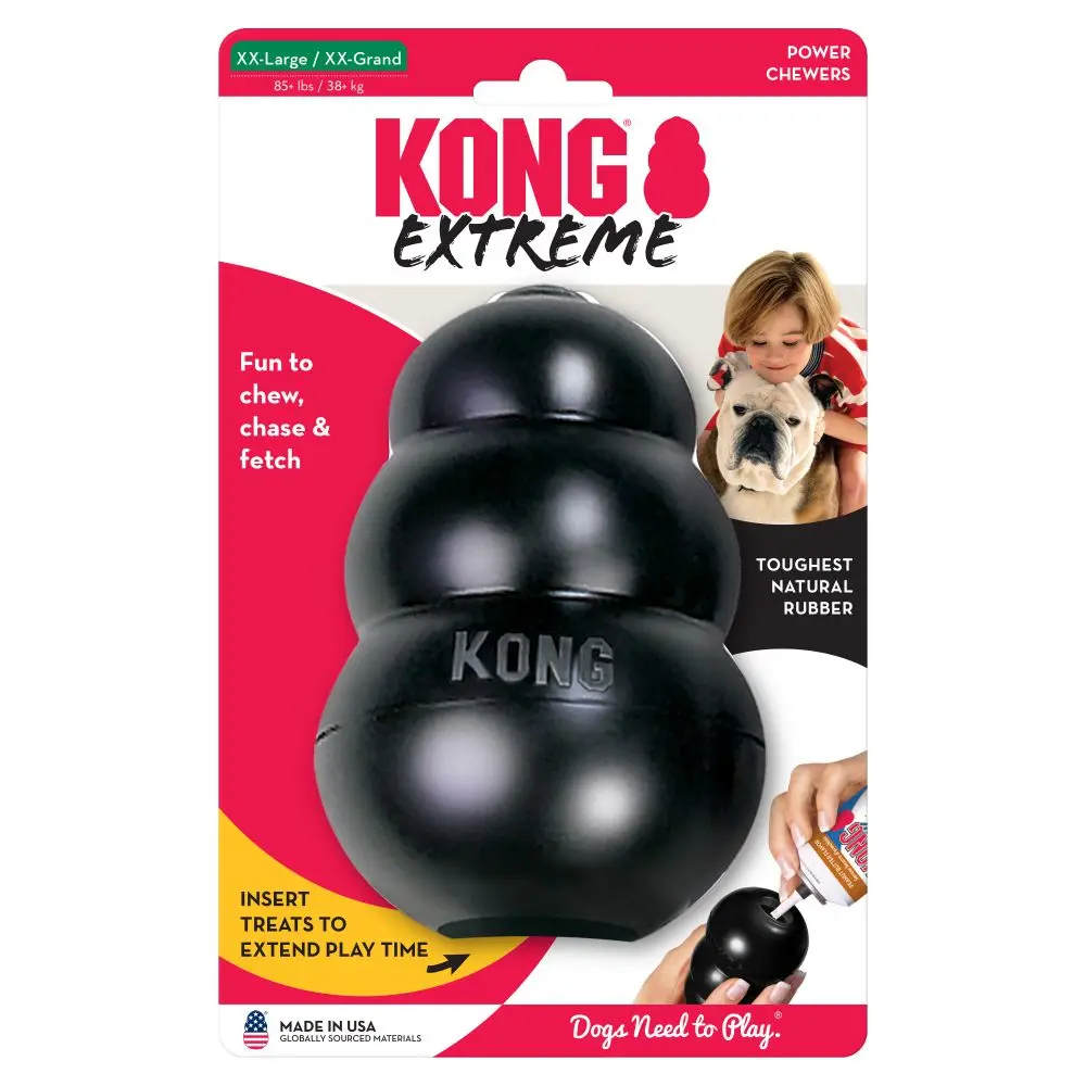 

XXL-Size KONG Extreme Dog Chew Toy Collection Up to 85+lbs(38+kg)