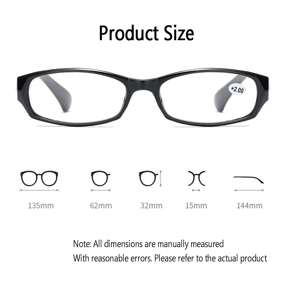 seemfly Reading Glasses Men Anti Blue Light Presbyopia Goggles Women Vintage Black Eyewear Reader Diopter +1.0 1.5 2.0 2.5 4.0 image 3