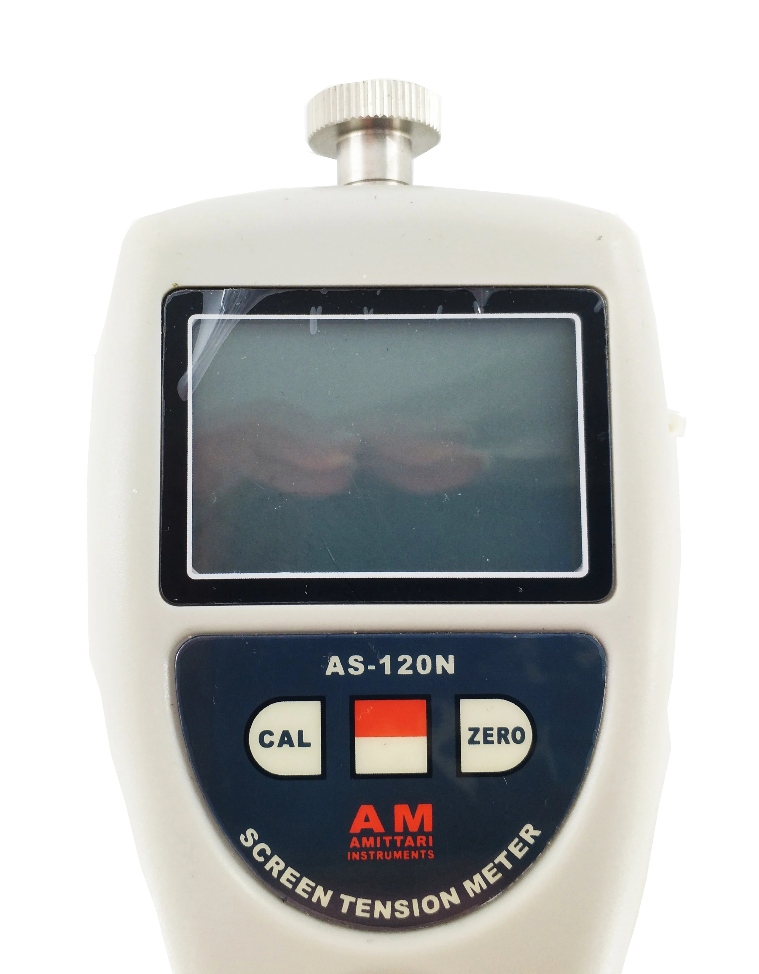 LCD Display Tension Meter Gauge AS-120N 7-40N/cm Digital Screen Tensiometer Price for wire steel mesh tester image 6